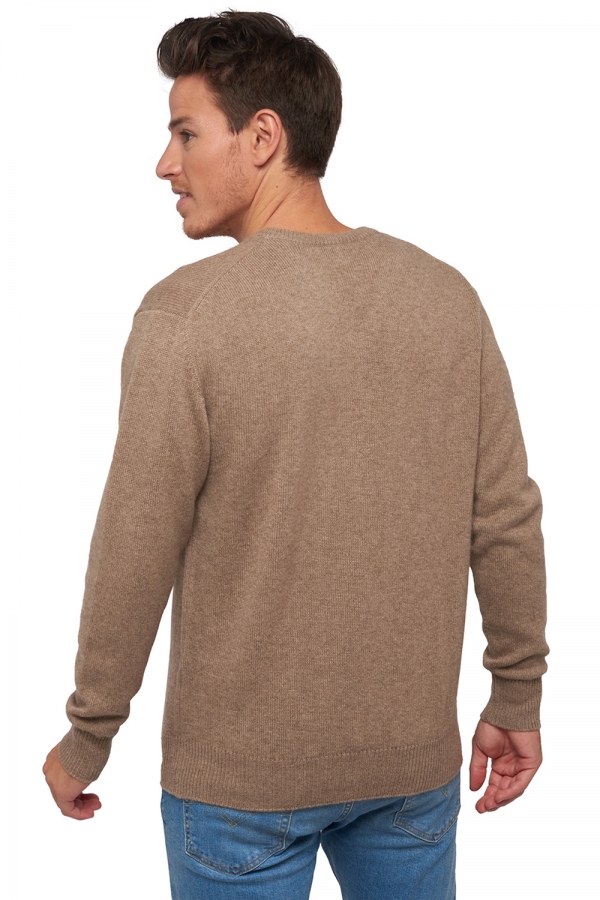 kaschmir pullover herren v ausschnitt natural poppy 4f natural brown 2xl