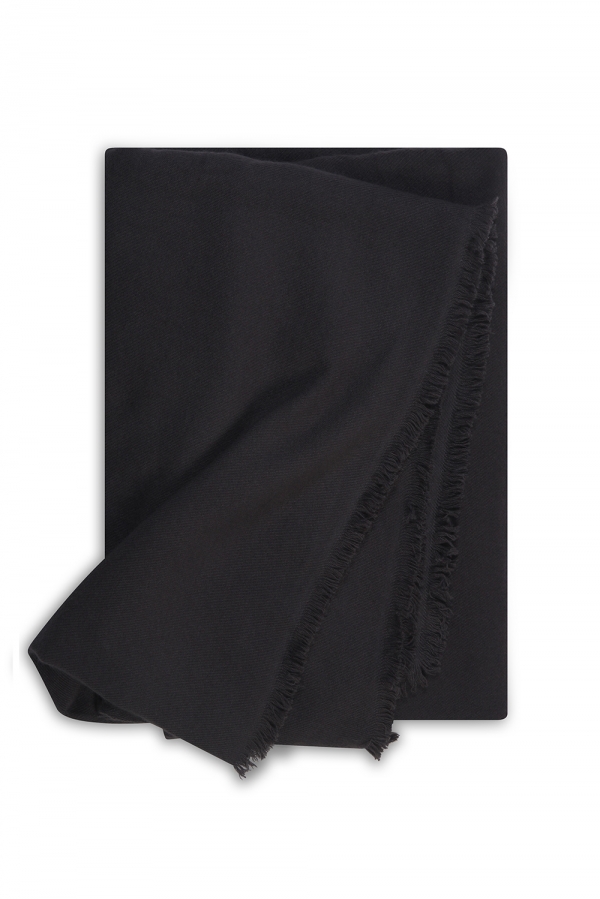 Cashmere accessoires kaschmir plaid decke toodoo plain xl 240 x 260 anthrazit 240 x 260 cm
