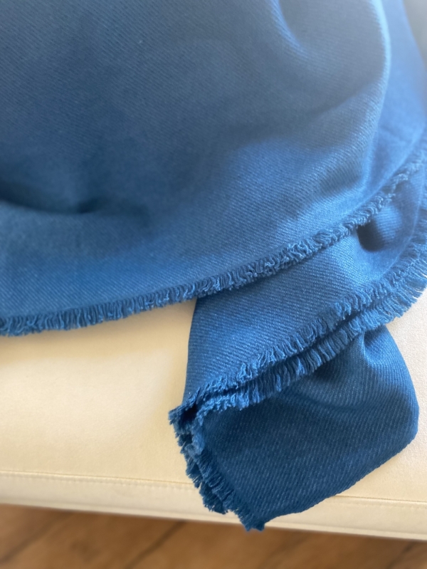 Cashmere accessoires kuschelwelt toodoo plain l 220 x 220 leuchtendes blau 220x220cm