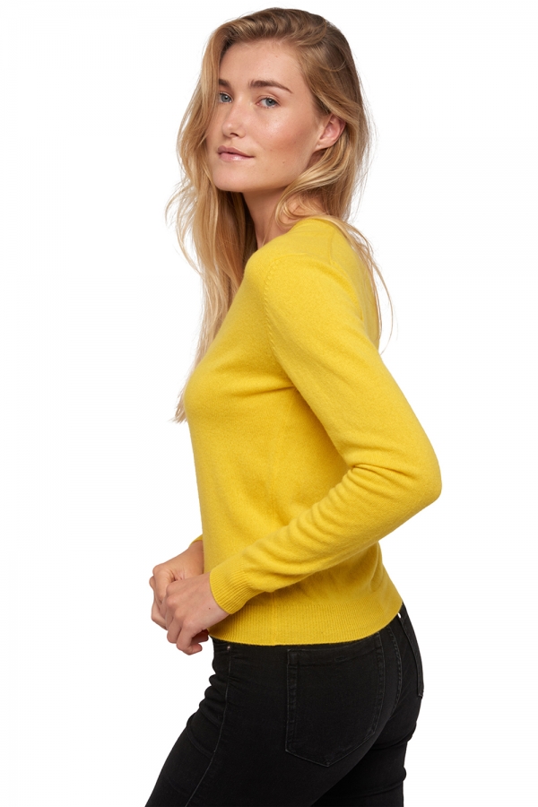 Cashmere kaschmir pullover damen gunstig taline sunny yellow m