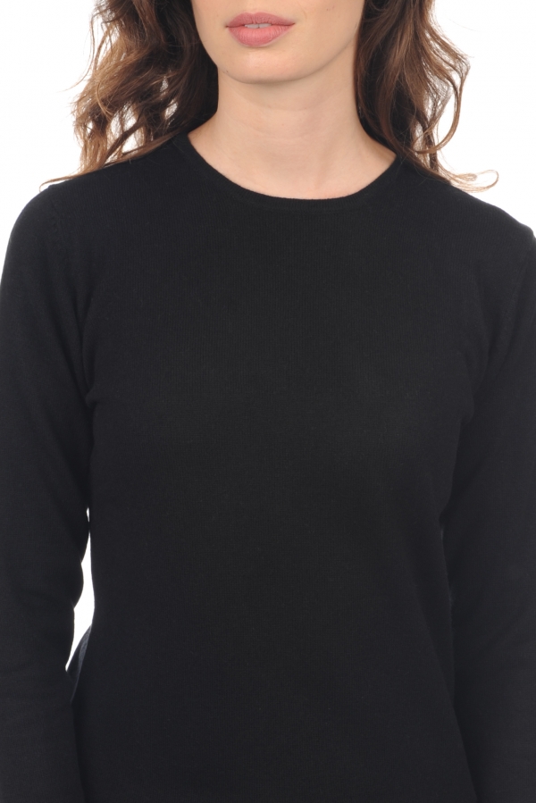 Cashmere kaschmir pullover damen line premium black 3xl
