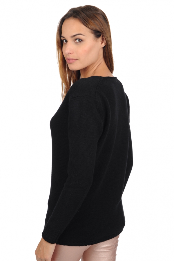Cashmere kaschmir pullover damen premium pullover vanessa premium black 2xl
