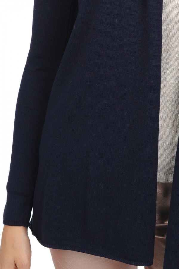 Cashmere kaschmir pullover damen strickjacken cardigan pucci premium premium navy m