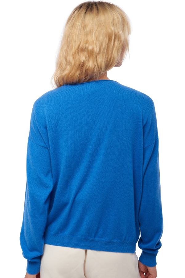Cashmere kaschmir pullover damen strickjacken cardigan valdivia tetbury blue s