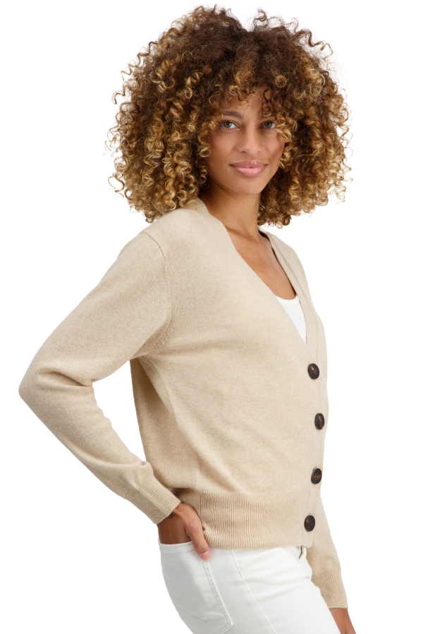 Cashmere kaschmir pullover damen talitha natural beige 2xl