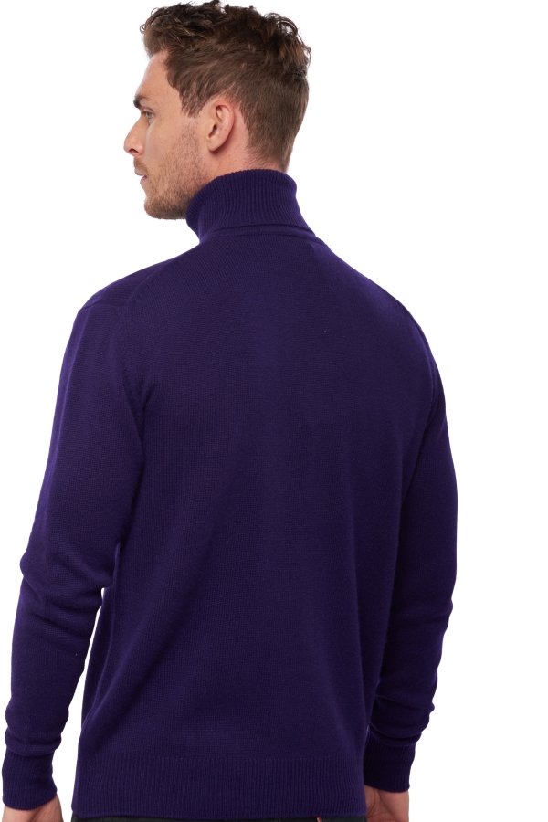 Cashmere kaschmir pullover herren dicke edgar 4f deep purple m