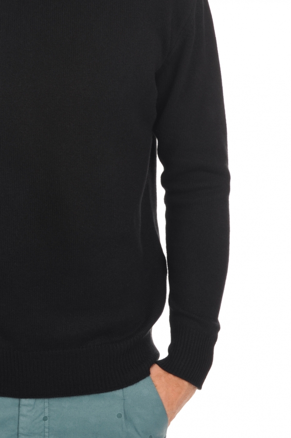 Cashmere kaschmir pullover herren dicke edgar 4f premium black 2xl