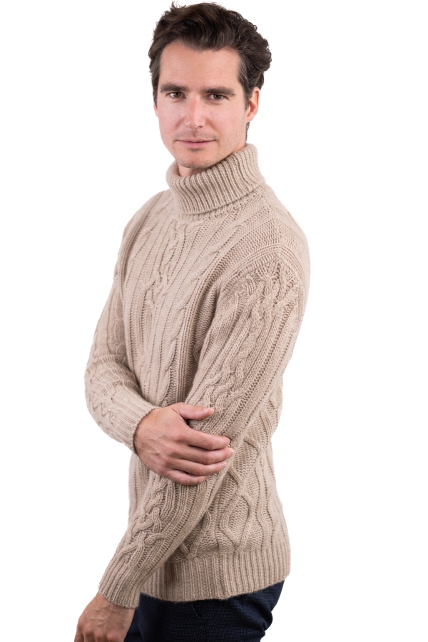 Cashmere kaschmir pullover herren dicke platon natural stone m