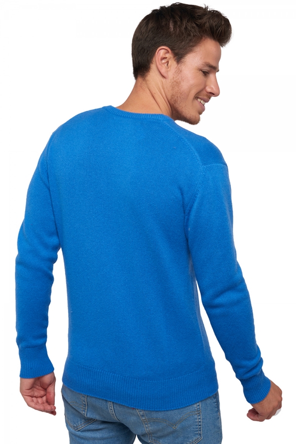 Cashmere kaschmir pullover herren die zeitlosen hippolyte 4f tetbury blue 4xl