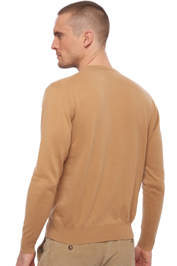 Cashmere kaschmir pullover herren die zeitlosen hippolyte camel 2xl