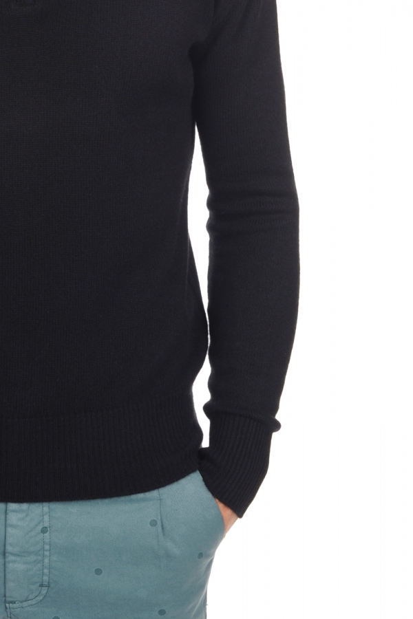 Cashmere kaschmir pullover herren donovan premium black 2xl