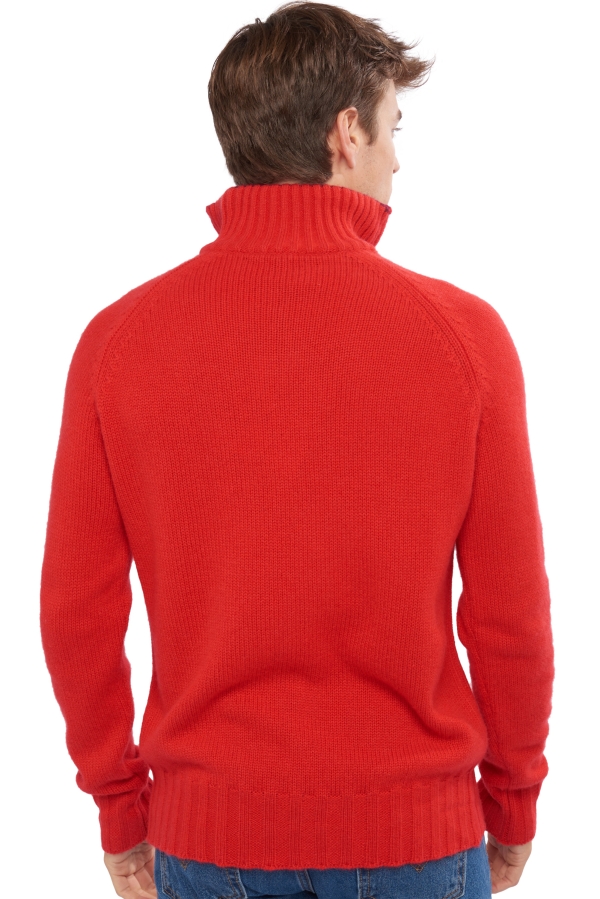 Cashmere kaschmir pullover herren olivier rouge bordeaux 2xl