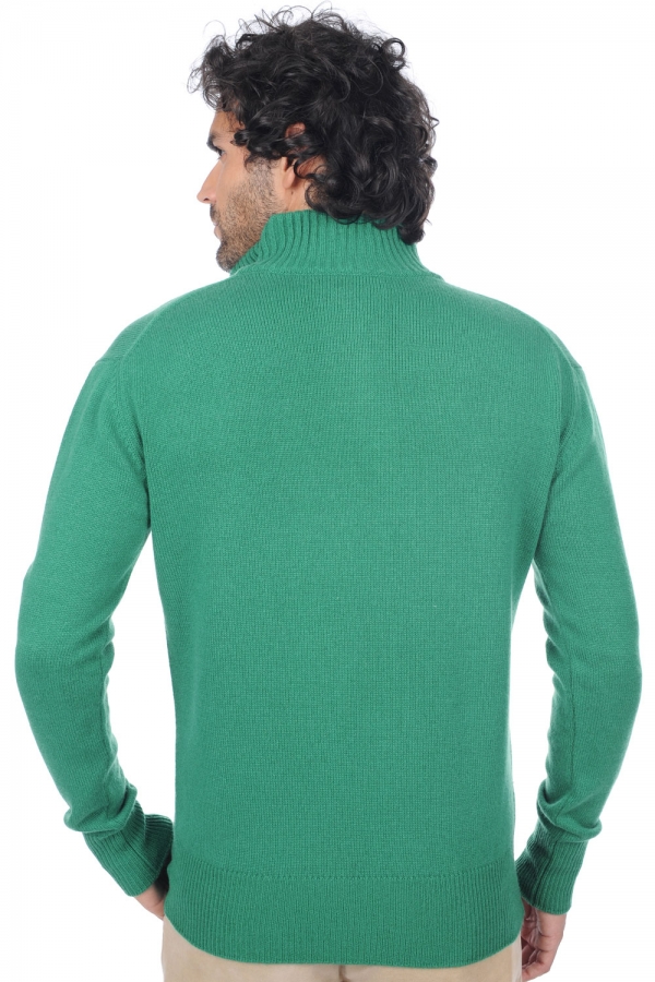 Cashmere kaschmir pullover herren polo donovan englisch grun 4xl