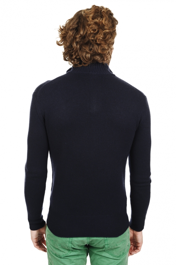 Cashmere kaschmir pullover herren polo donovan premium premium navy 3xl