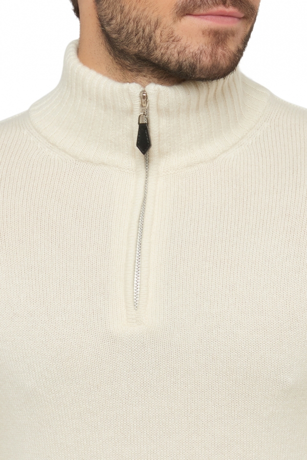 Cashmere kaschmir pullover herren polo donovan premium tenzin natural xl
