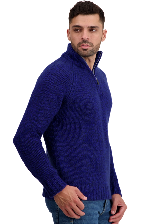 Cashmere kaschmir pullover herren polo tripoli nachtblau bleu regata 3xl
