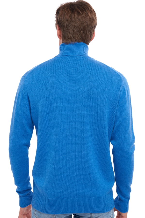 Cashmere kaschmir pullover herren rollkragen edgar tetbury blue 4xl