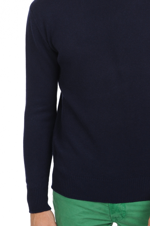 Cashmere kaschmir pullover herren rundhals nestor 4f premium premium navy xl