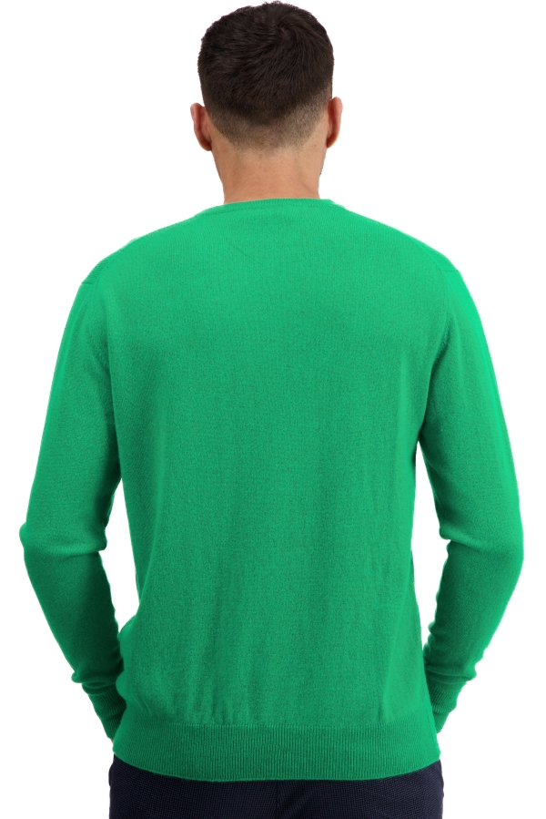 Cashmere kaschmir pullover herren rundhals nestor new green 2xl