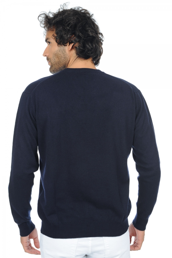 Cashmere kaschmir pullover herren rundhals nestor premium premium navy 2xl