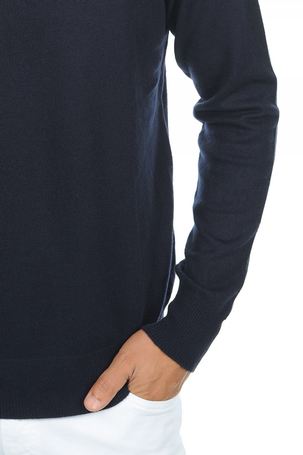 Cashmere kaschmir pullover herren rundhals nestor premium premium navy m