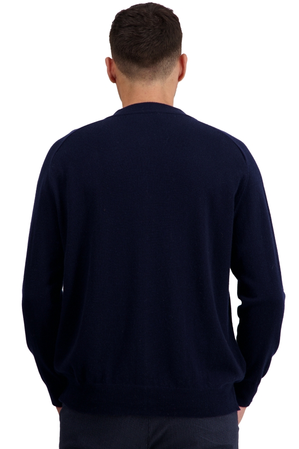 Cashmere kaschmir pullover herren tajmahal nachtblau 2xl