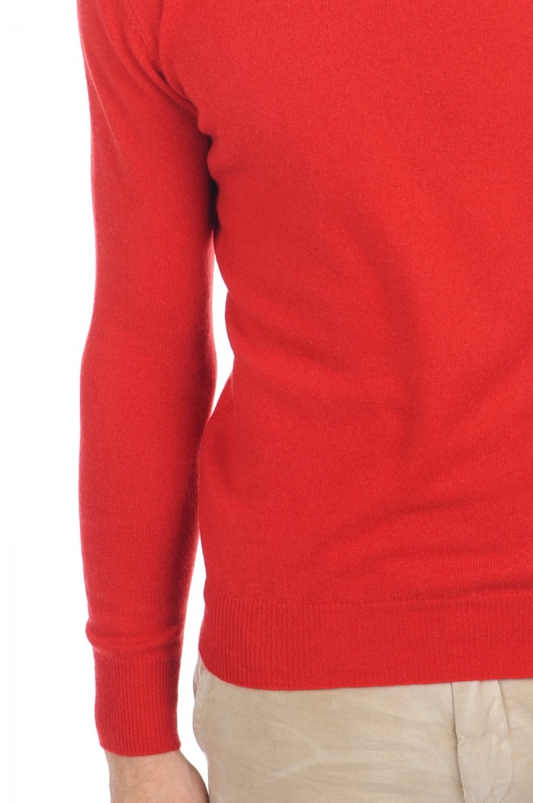 Cashmere kaschmir pullover herren tarry first ultra red s