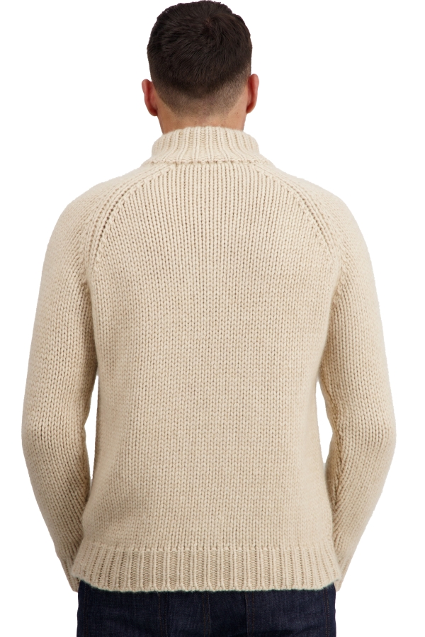 Cashmere kaschmir pullover herren tripoli natural winter dawn natural beige 3xl