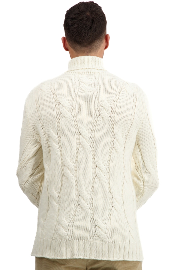 Cashmere kaschmir pullover herren triton natural ecru 2xl