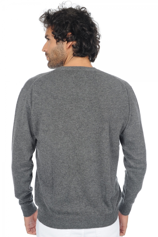 Cashmere kaschmir pullover herren v ausschnitt gaspard premium premium graphite 3xl