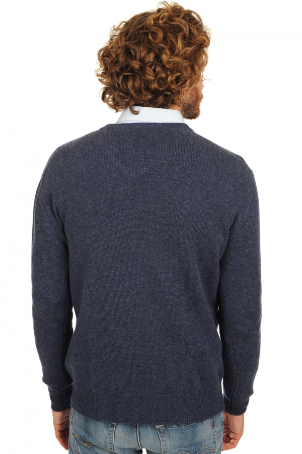 Cashmere kaschmir pullover herren v ausschnitt hippolyte 4f indigo xs