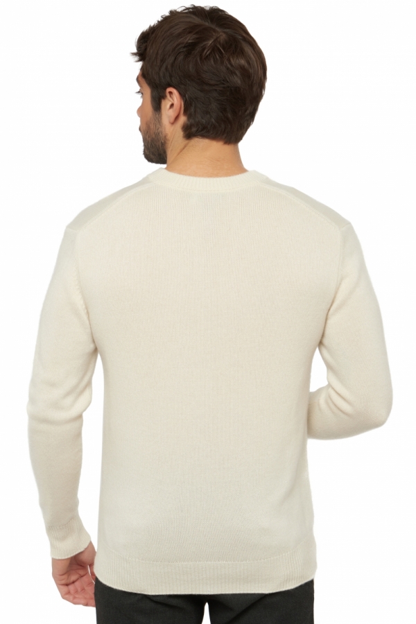 Cashmere kaschmir pullover herren v ausschnitt hippolyte 4f premium tenzin natural 3xl