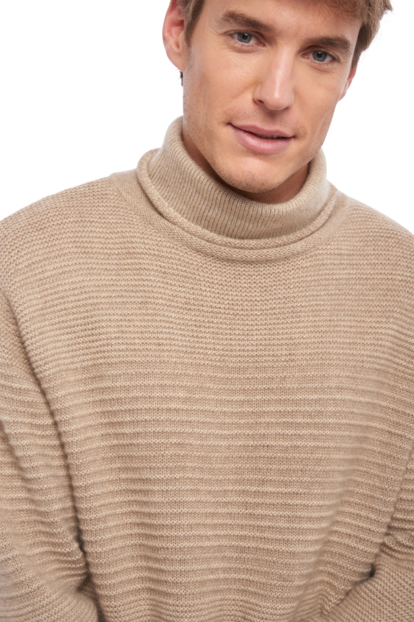 Cashmere kaschmir pullover herren weasley natural brown natural beige xl