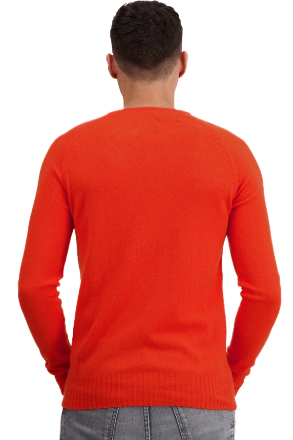 Cashmere kaschmir pullover herren youcef bloody orange xl