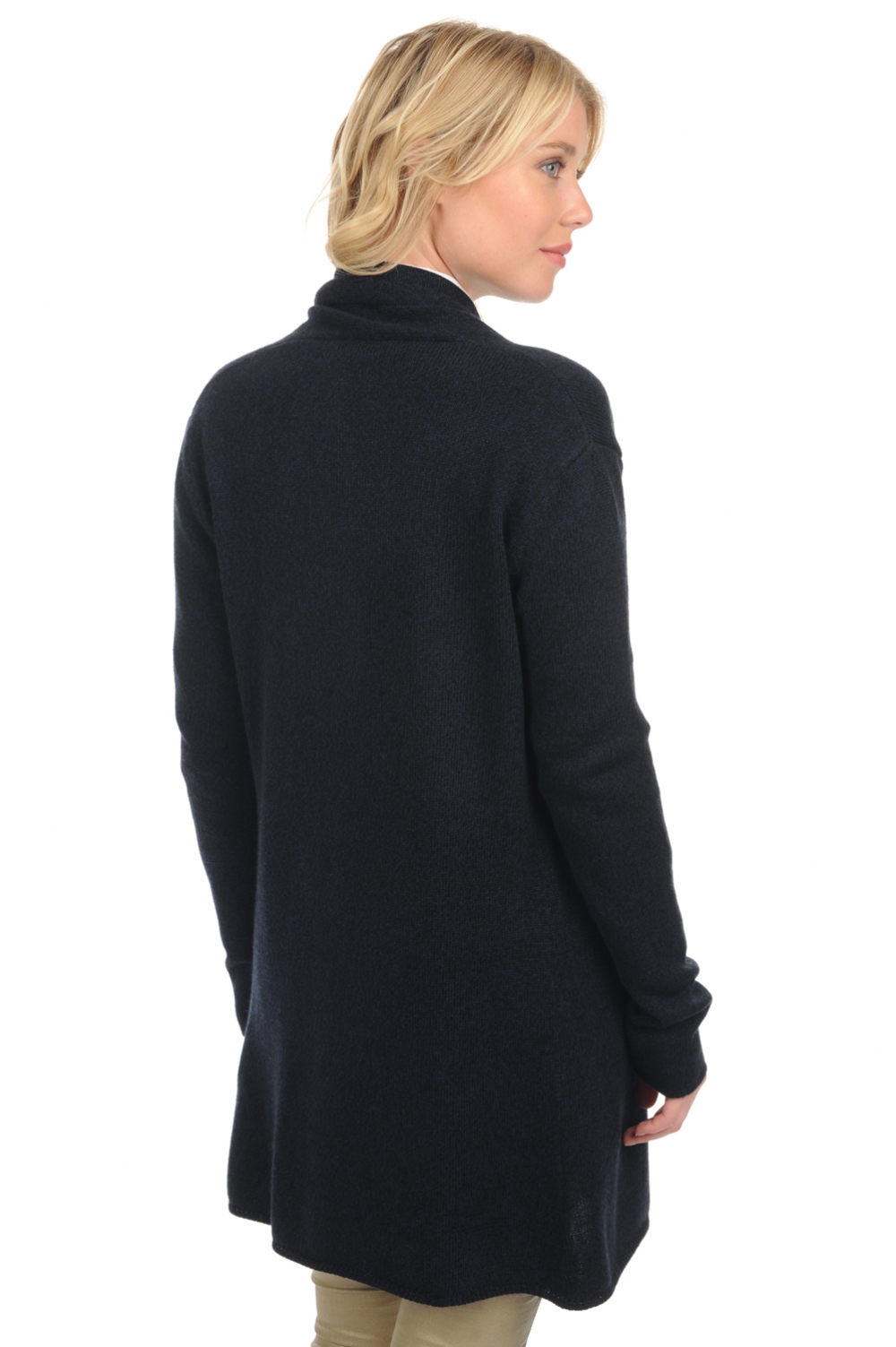 Cashmere kaschmir pullover damen strickjacken cardigan fauve bleu noir xxxl