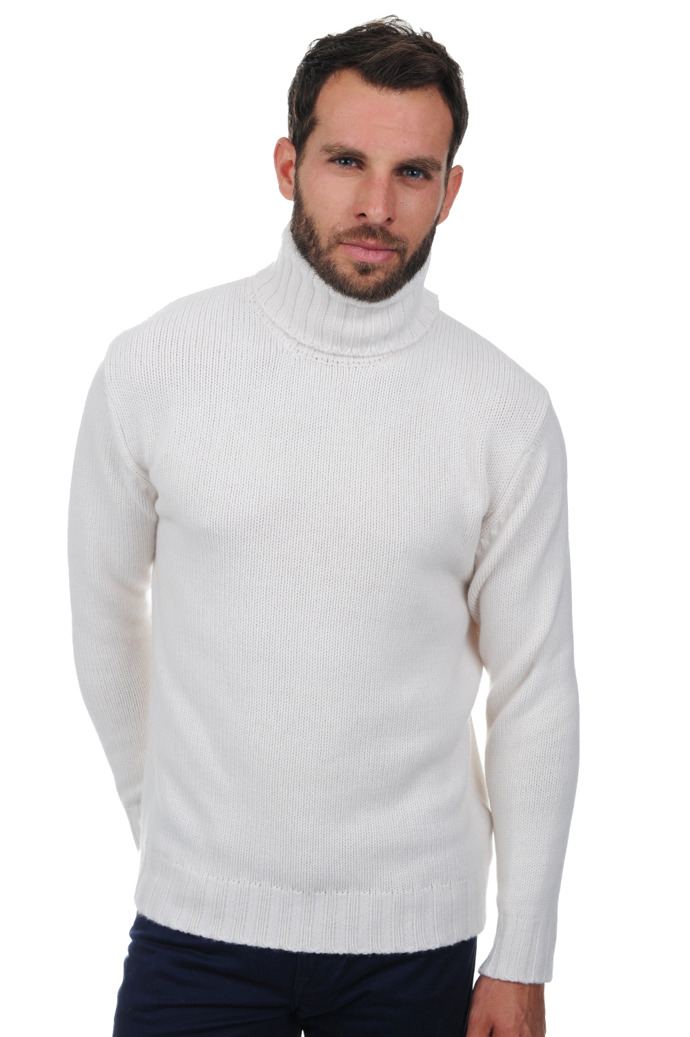 Cashmere kaschmir pullover herren achille off white 2xl