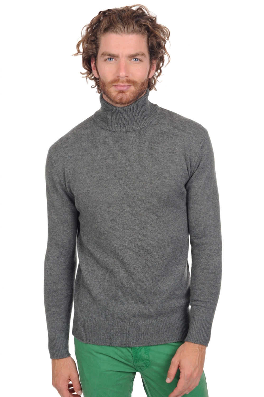 Cashmere kaschmir pullover herren dicke edgar 4f premium premium graphite 2xl