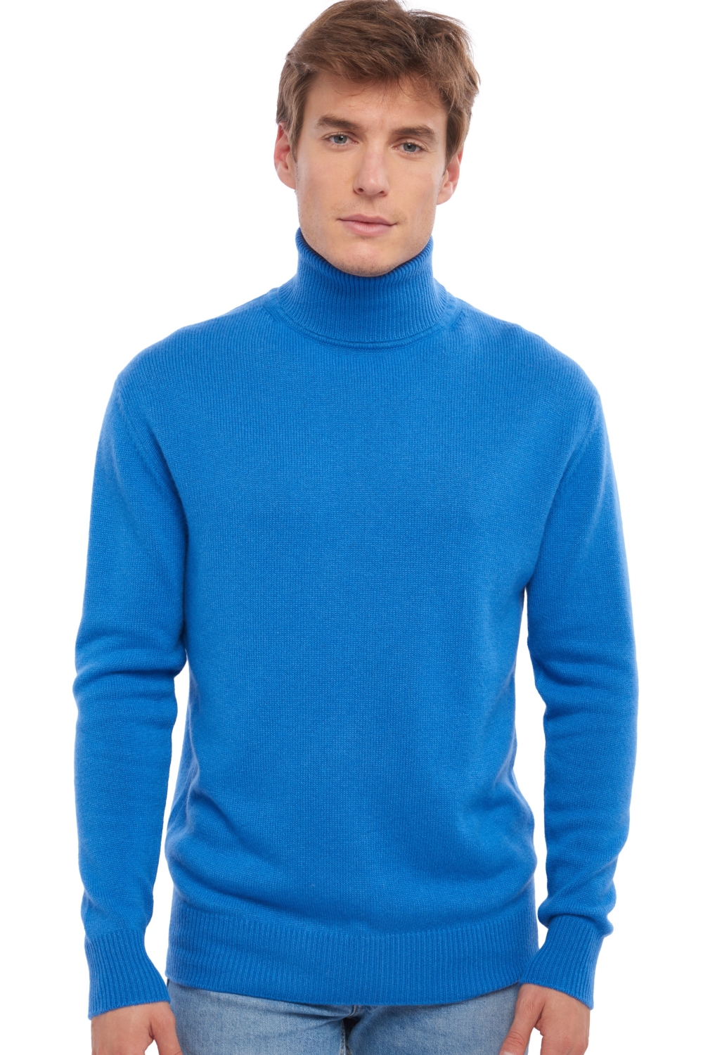 Cashmere kaschmir pullover herren die zeitlosen edgar tetbury blue xs