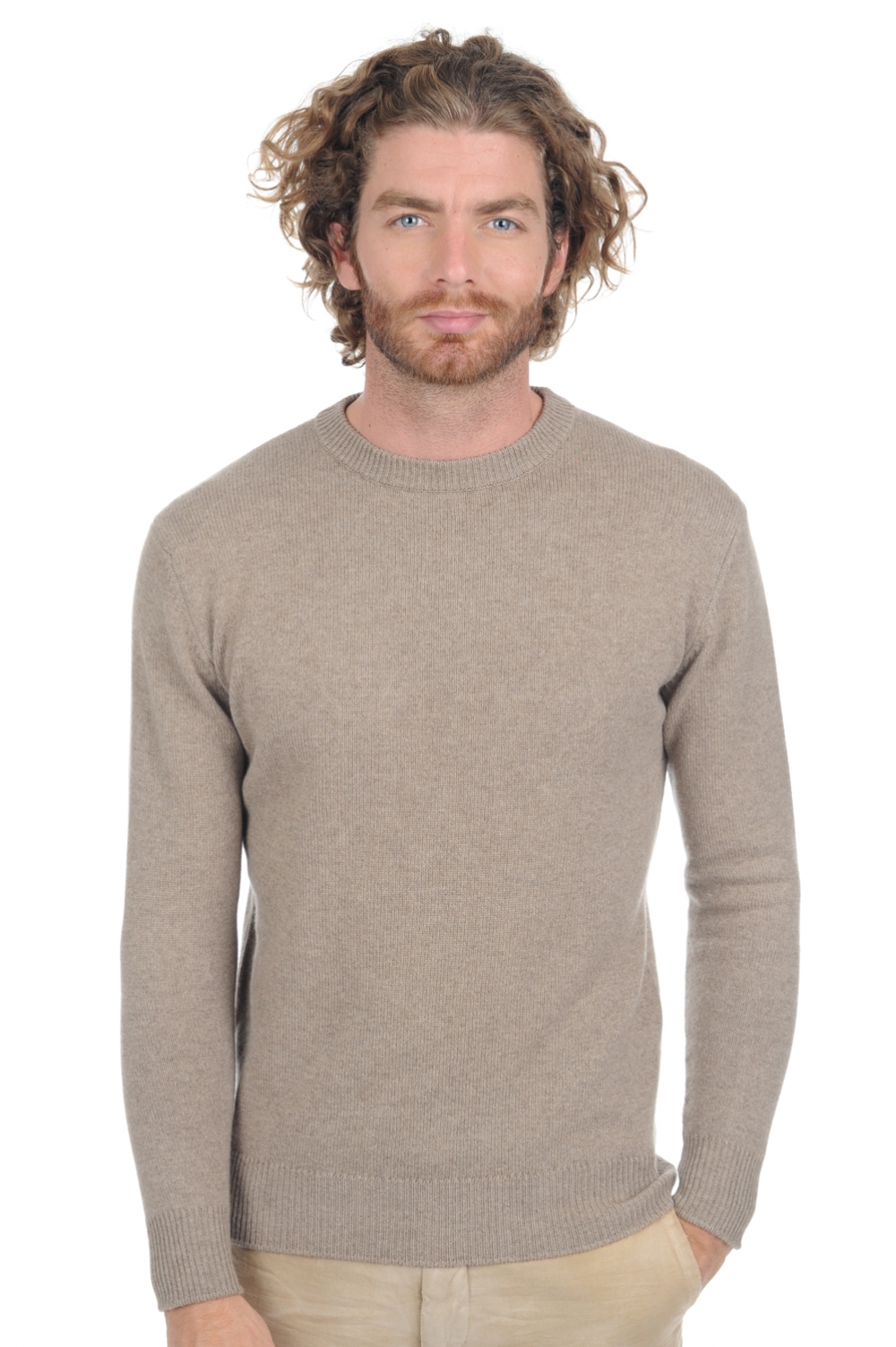 Cashmere kaschmir pullover herren nestor 4f premium dolma natural 2xl