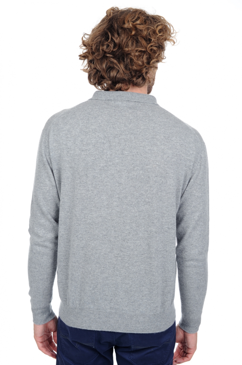 Cashmere kaschmir pullover herren polo alexandre premium premium flanell 2xl