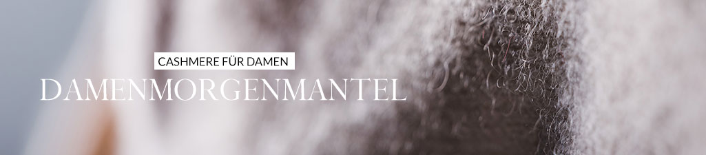 Cashmere für damenDamenmorgenmantel