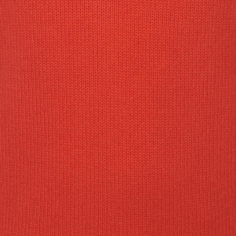 Cashmere kaschmir pullover damen rollkragen carla koralle l